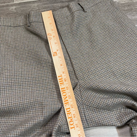 Awesome Vintage 70s Plaid Pants Talon Zipper - Picture 10 of 10